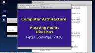 Floating
                  point (4/4). Divisions