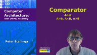 Comparator, 4 bit: A=B, A<B, A>B